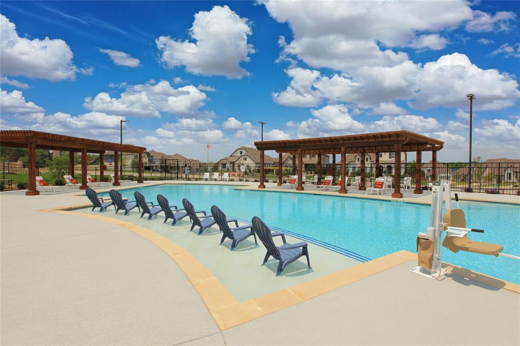 530 Red Barn Drive Van Alstyne, TX 75495 - Photo 39 of 40 Community pool with a patio