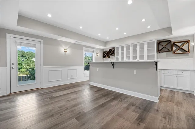 a view of room with window