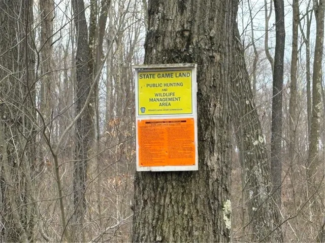 a view of outdoor space with sign board