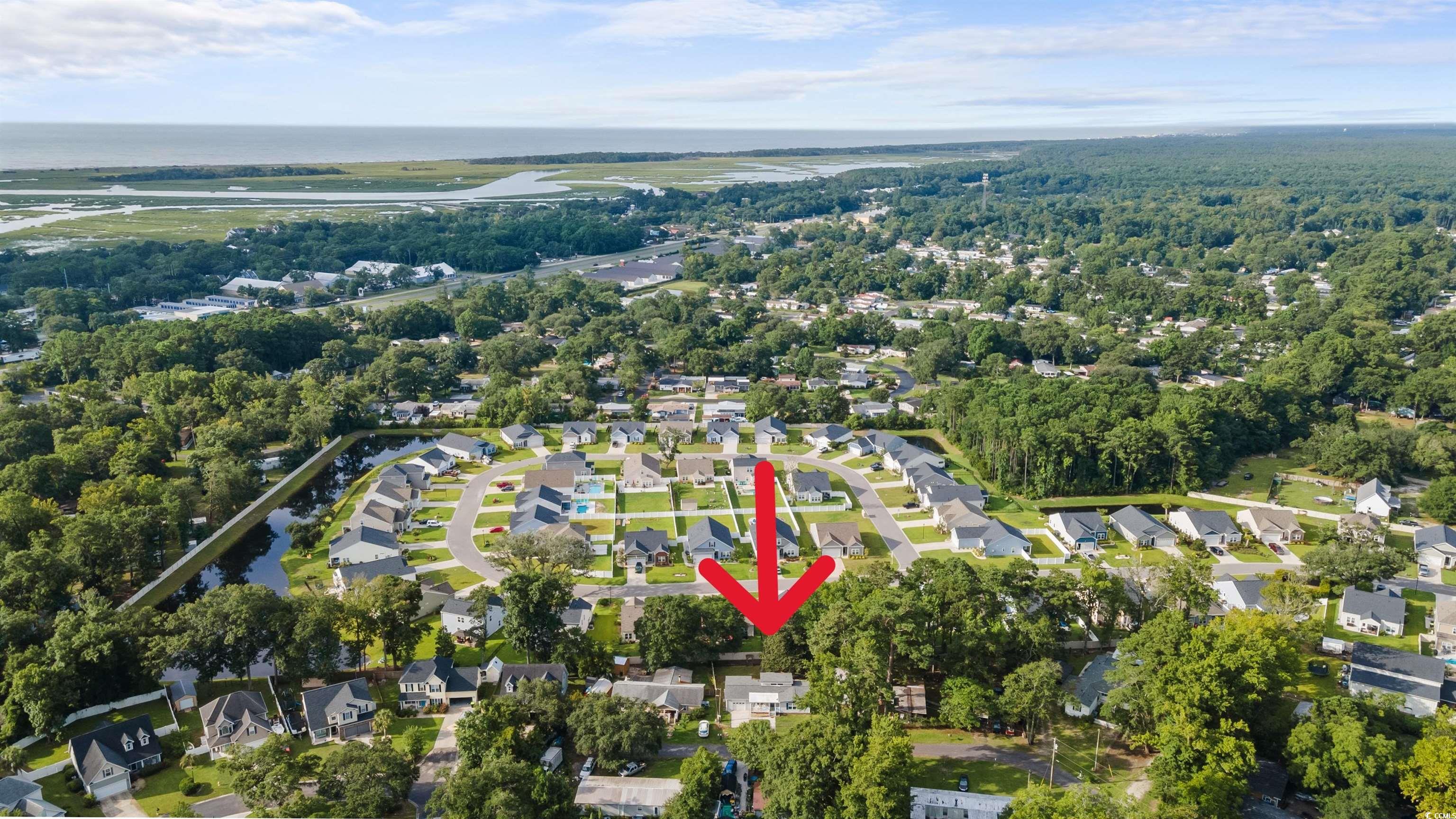 949 Derrick Lane Murrells Inlet, SC 29576 - Photo 40 of 40 Aerial view