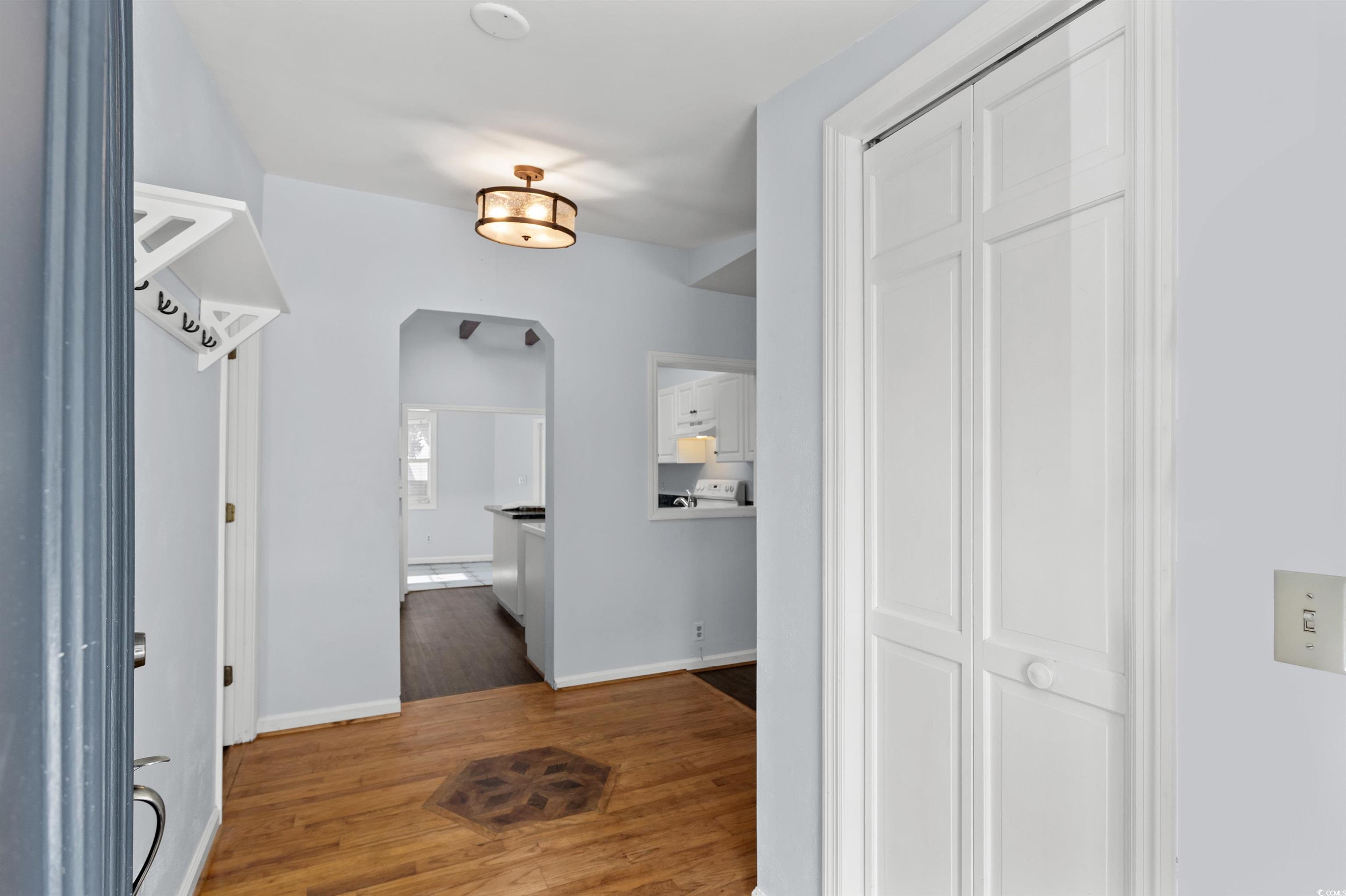 949 Derrick Lane Murrells Inlet, SC 29576 - Photo 5 of 40 Hall featuring wood-type flooring