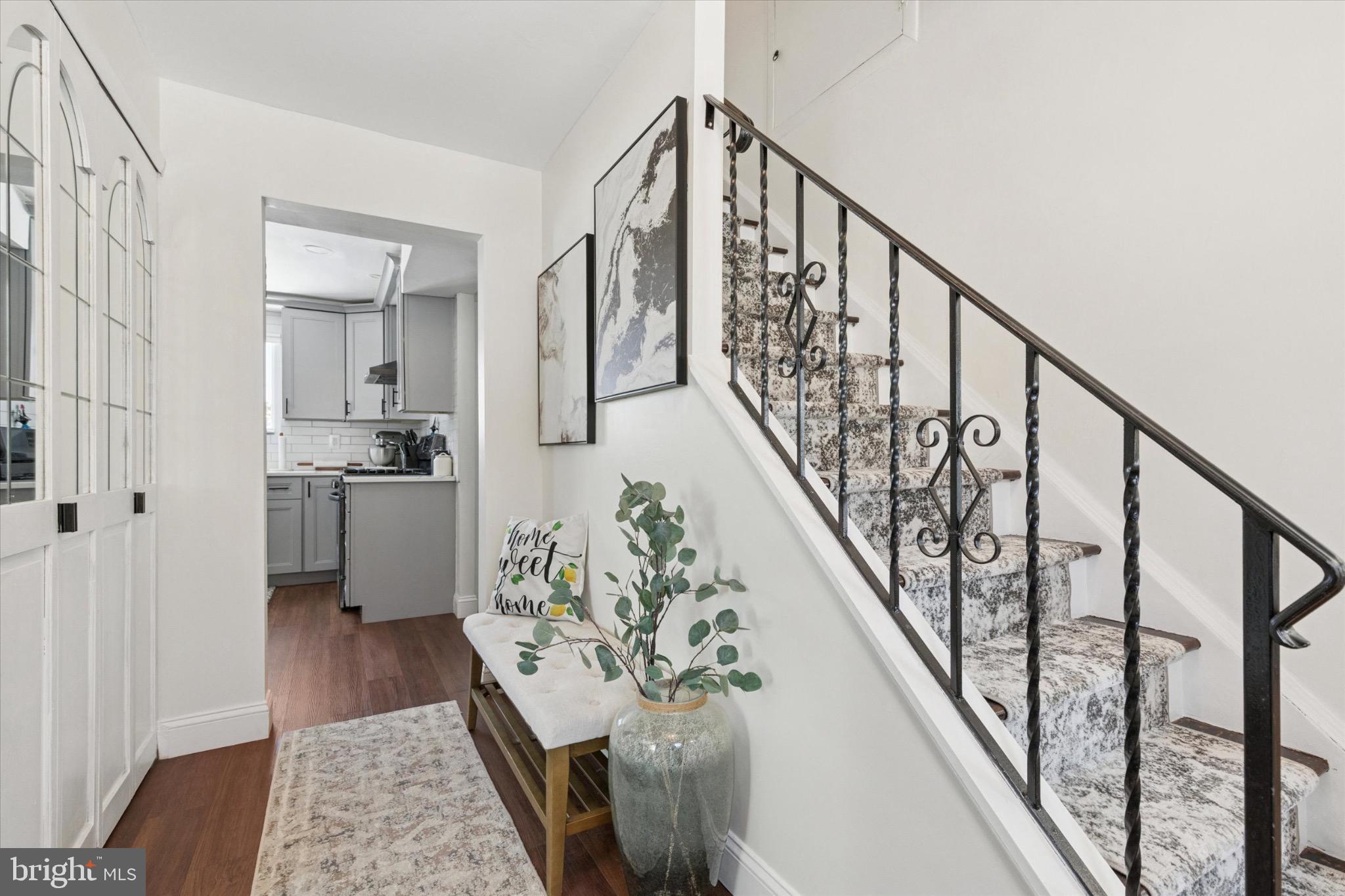 233 Sharpless Road Southampton, PA 18966 - Photo 5 of 35 Inviting entryway with elegant staircase.