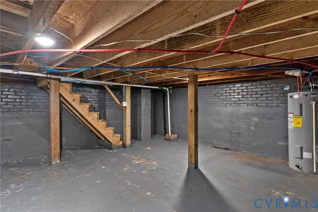 a view of under construction room and staircase