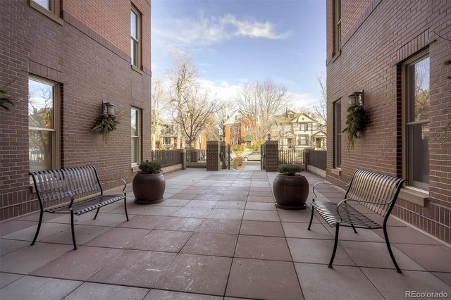 a view of outdoor space with seating area