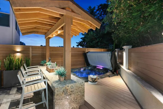 a view of deck with patio