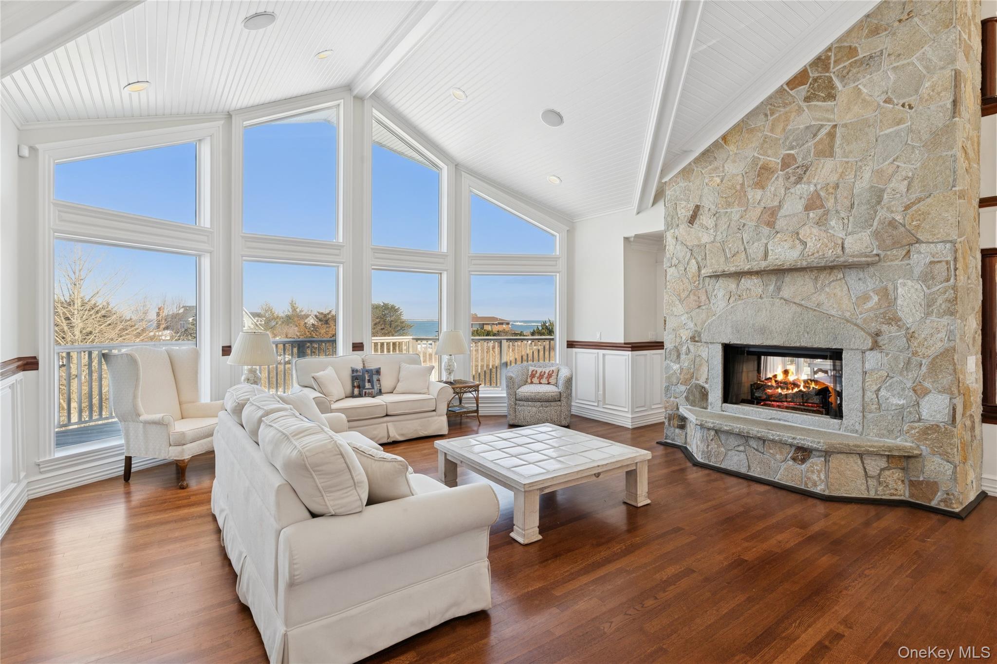 1680 Lands End Road Orient, NY 11957 - Photo 17 of 50 Luxurious Relaxation in Spacious Bright Living Room, Water Views