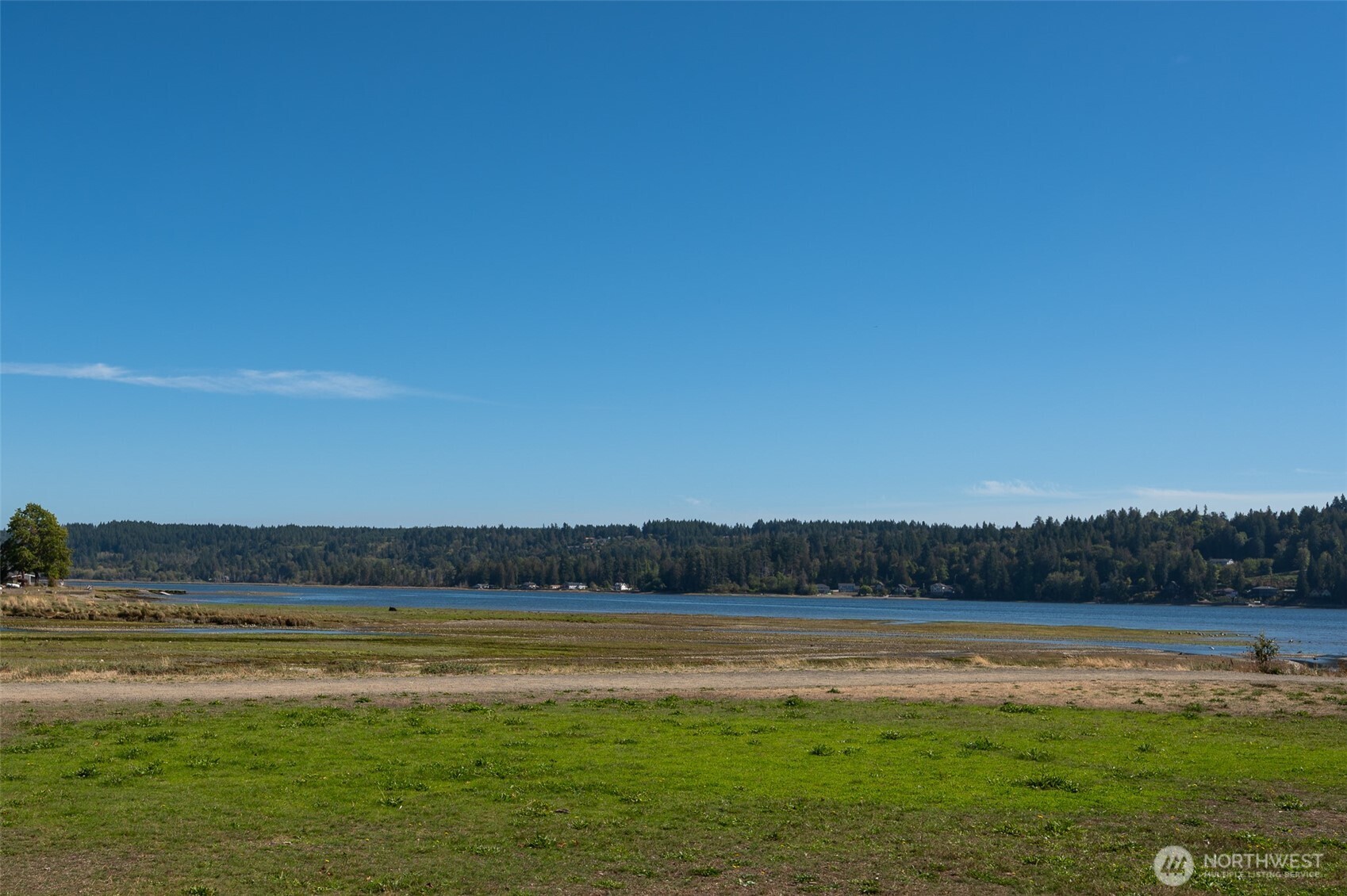 1671 Northeast Mission Creek Road Belfair, WA 98528 - Photo 30 of 31 a view of a lake and outdoor space
