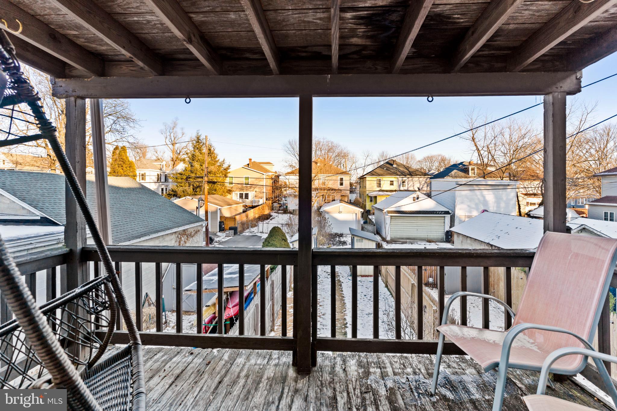 417 Arch Street Carlisle, PA 17013 - Photo 20 of 28 Upstairs bedroom balcony deck