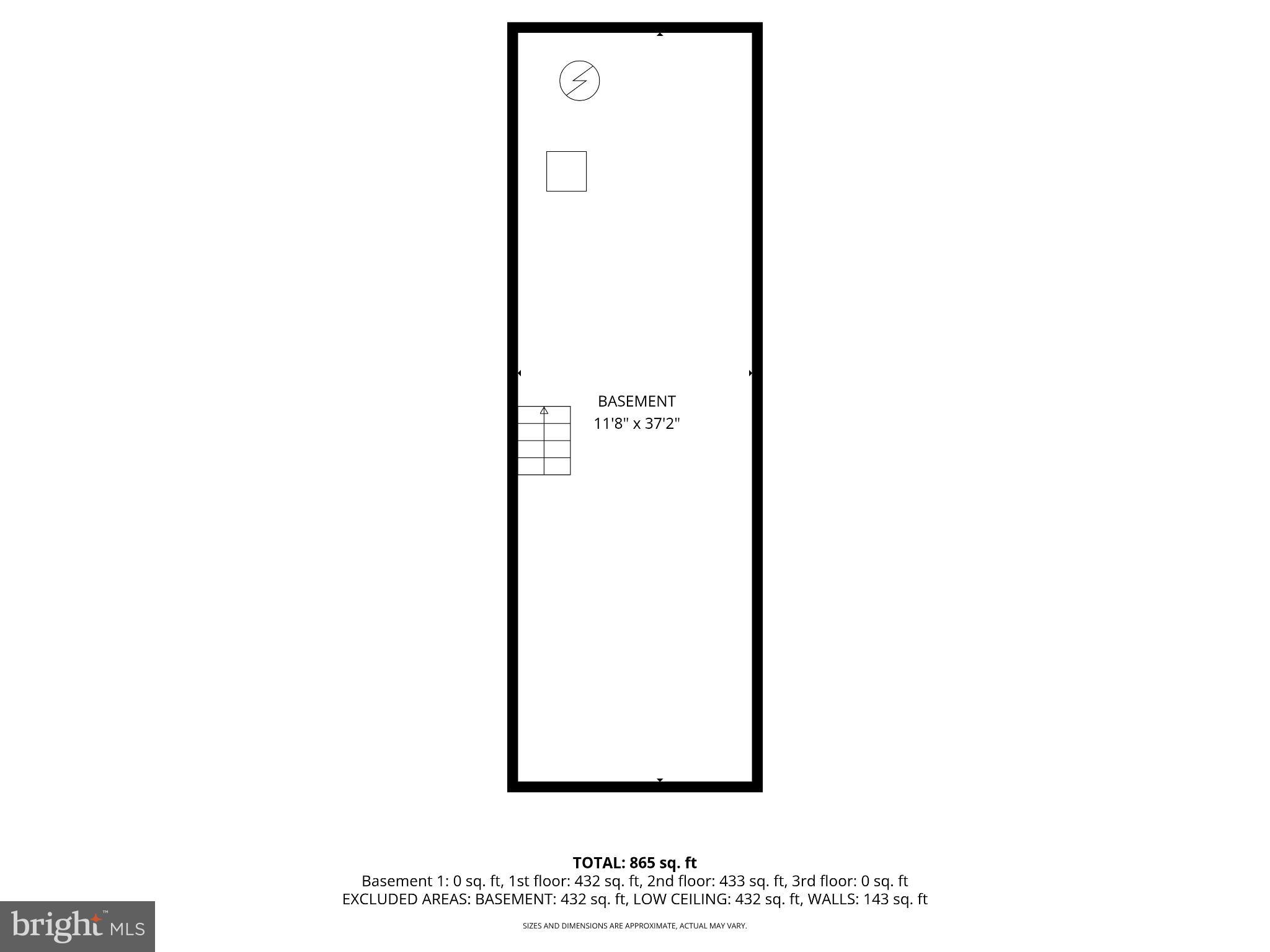 417 Arch Street Carlisle, PA 17013 - Photo 27 of 28 Basement floor plan