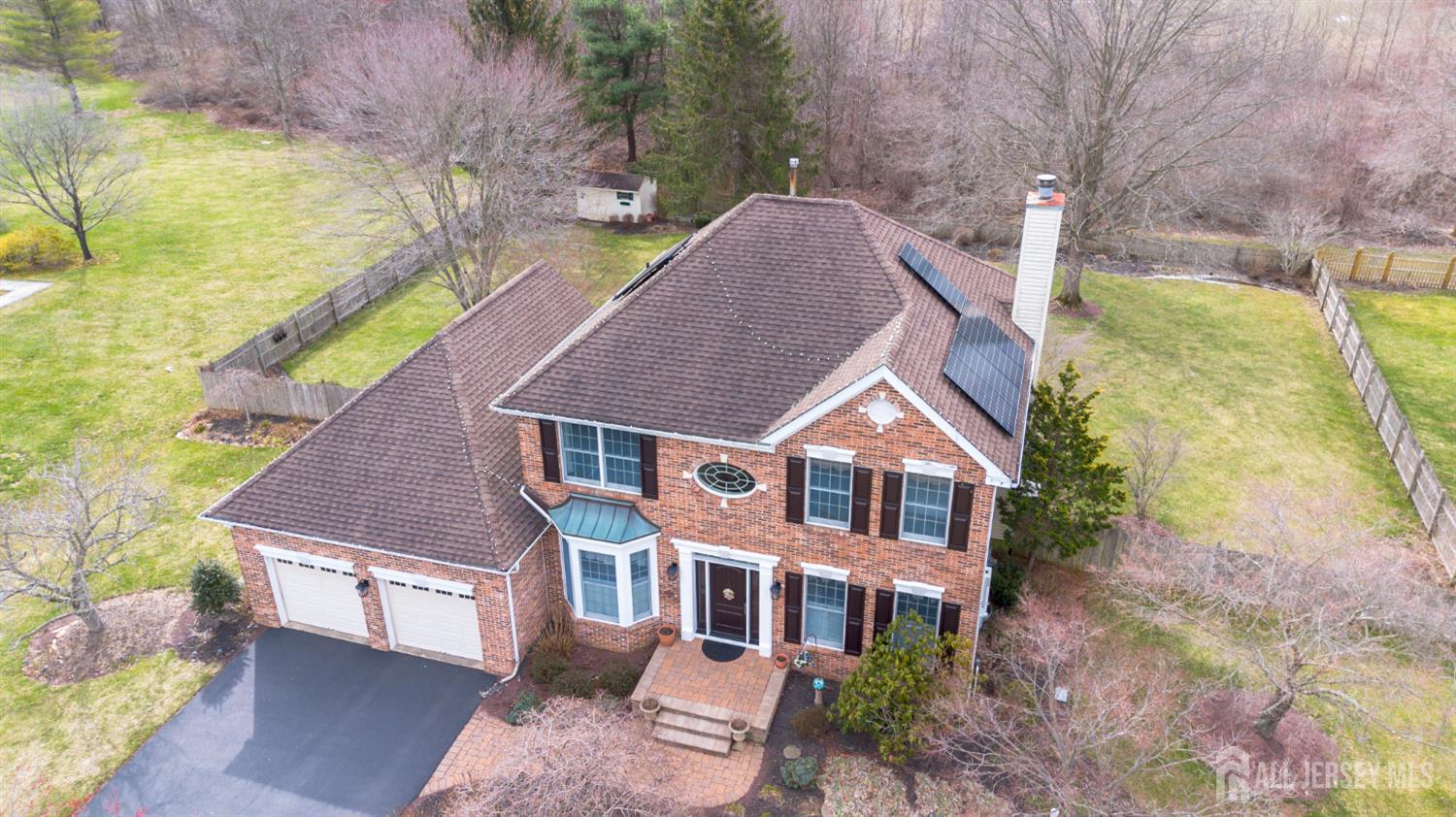 3 Milburne Lane Robbinsville, NJ 08691 - Photo 7 of 50 a aerial view of a house with a yard