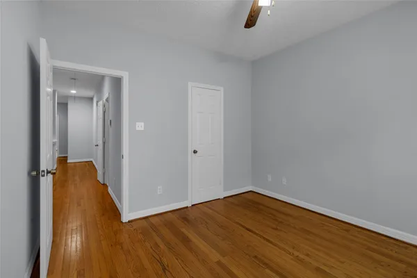 wooden floor in an empty room