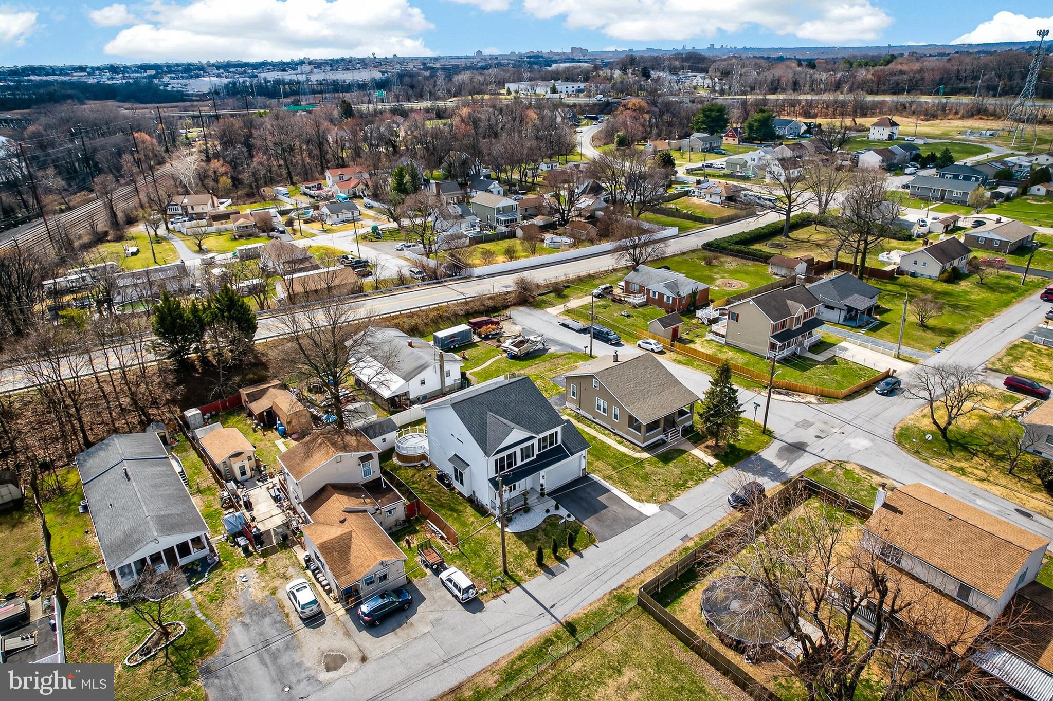 511 Patuxent Avenue Rosedale, MD 21237 - Photo 40 of 51 an aerial view of a city with lots of residential buildings