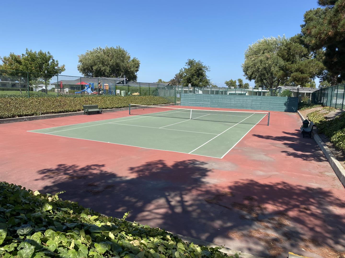 1220 Tasman Drive, Unit 159 Sunnyvale, CA 94089 - Photo 27 of 46 a view of a green field with clear sky