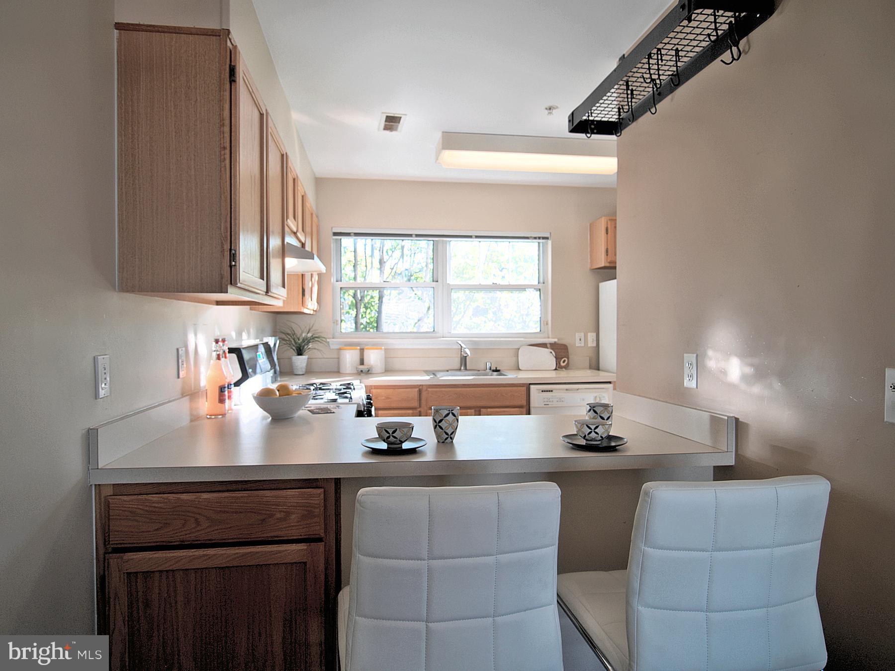 6827 4th Street Northwest, Unit 304 Washington, DC 20012 - Photo 8 of 23 a kitchen with a sink cabinets and window