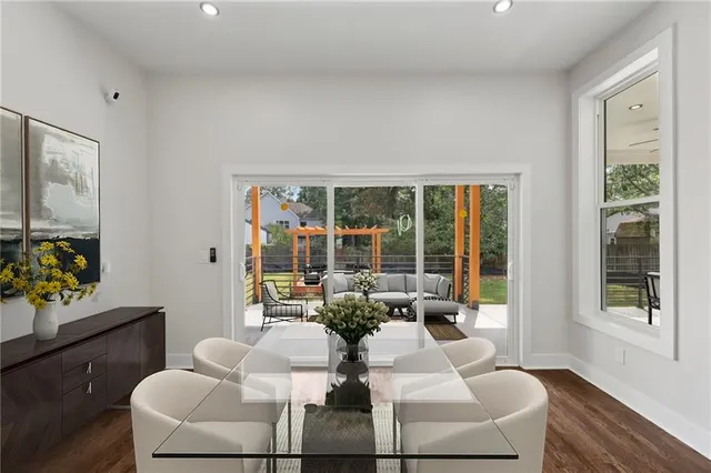 a bathroom with a sink toilet and mirror