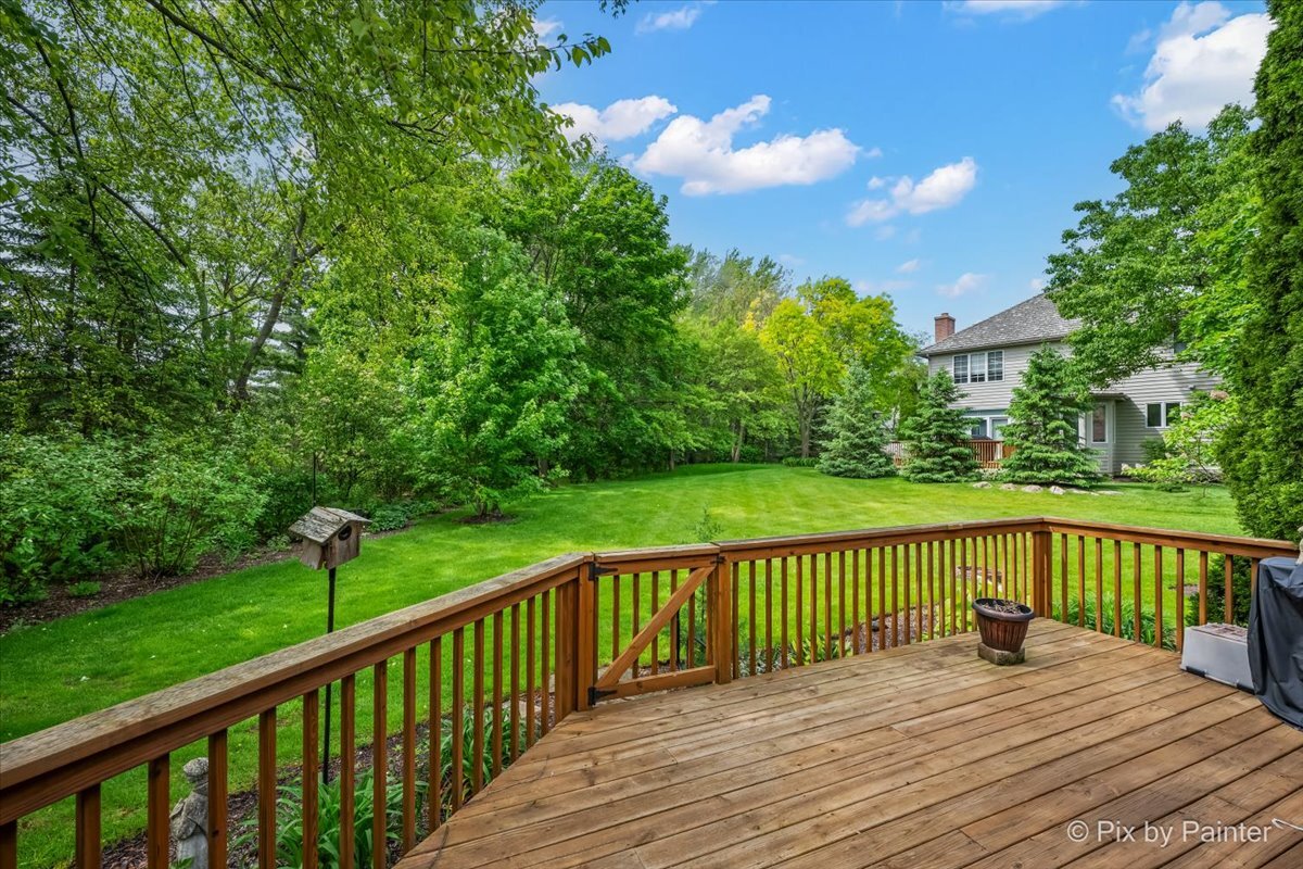 20 Lochbrook Lane Inverness, IL 60010 - Photo 26 of 27 a view of house with backyard and deck