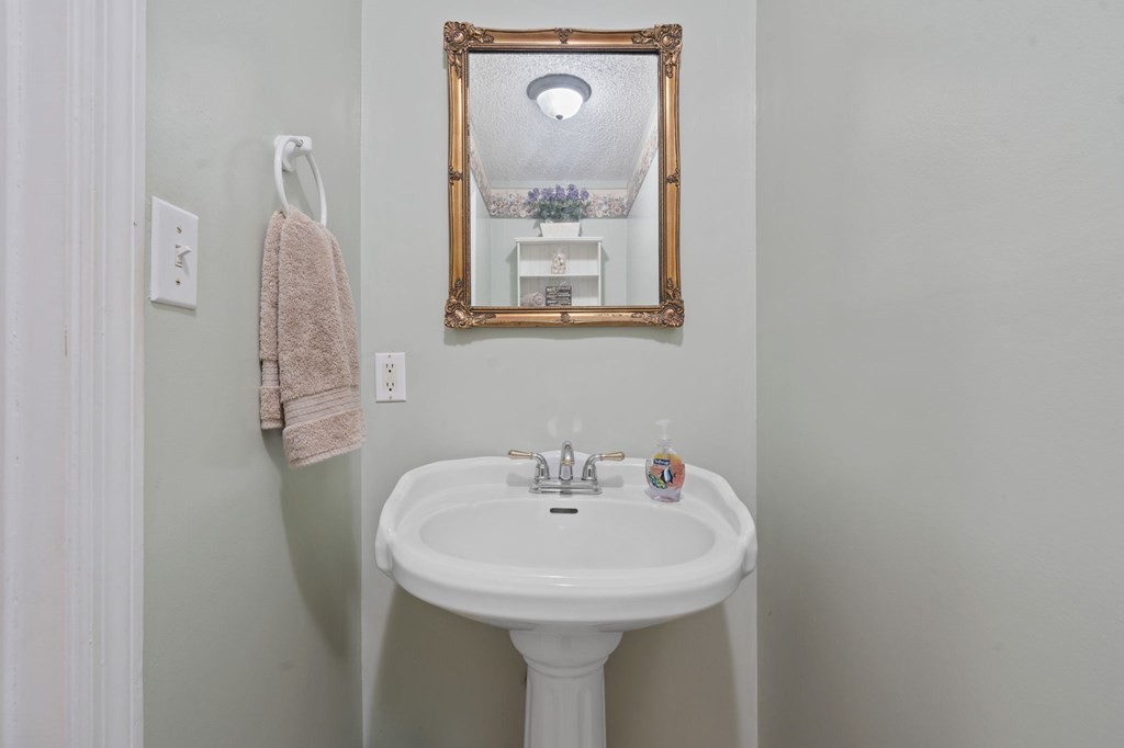 5597 South No Pone Valley Road Decatur, TN 37322 - Photo 23 of 44 a bathroom with a sink and a mirror