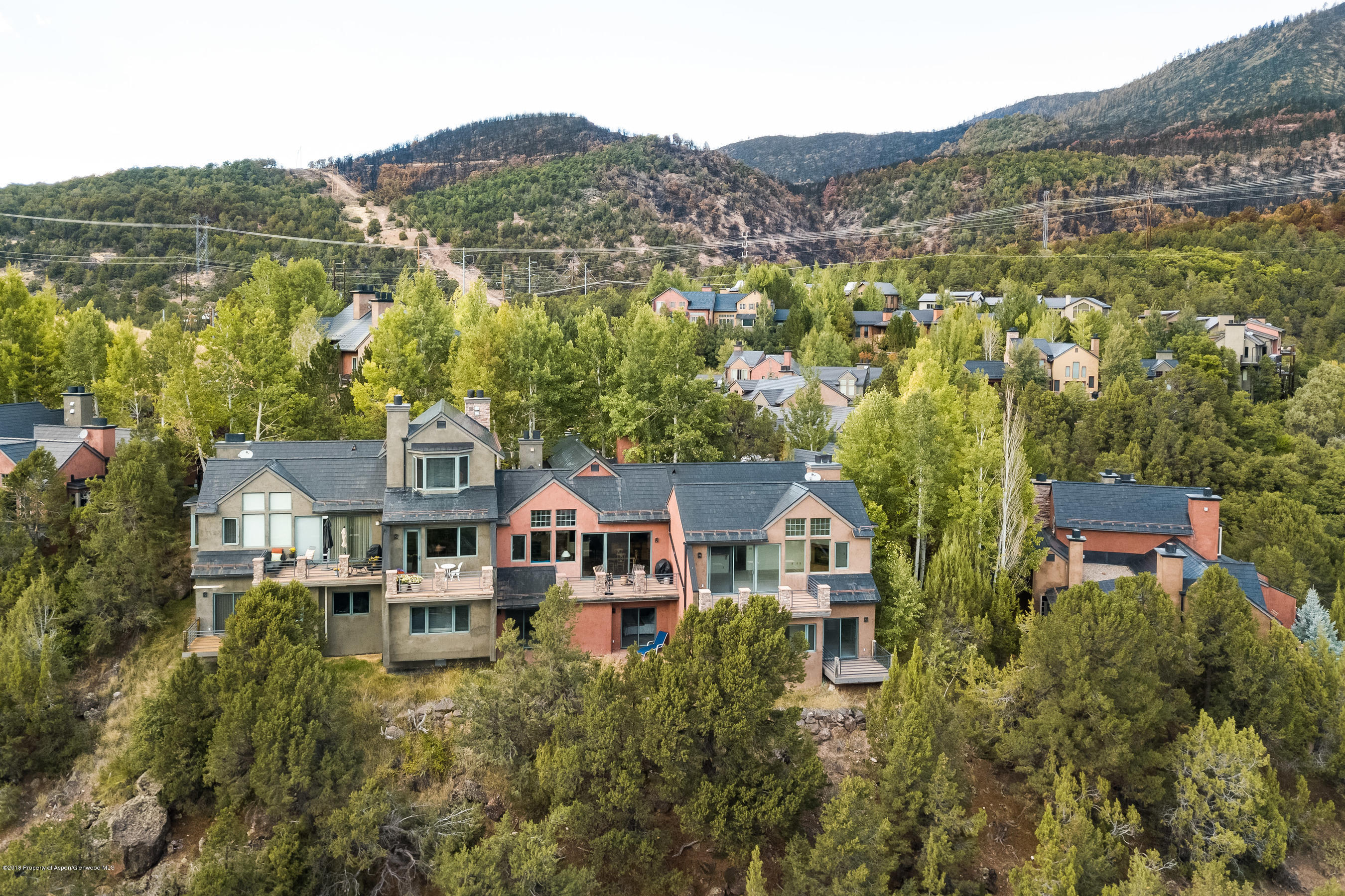 404 Wild Spring Lane Basalt, CO 81621 - Photo 23 of 25 an aerial view of residential houses and city street