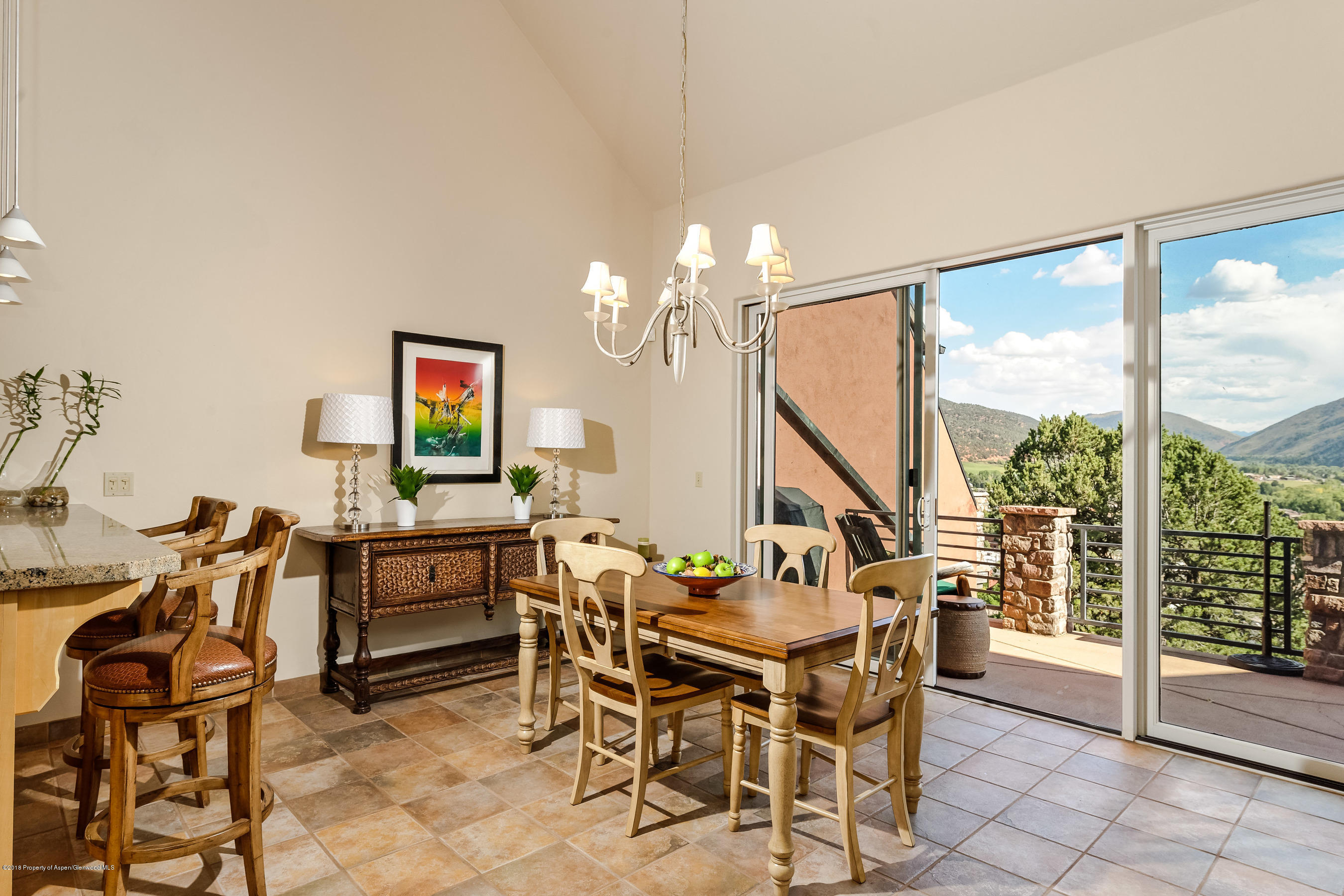 404 Wild Spring Lane Basalt, CO 81621 - Photo 9 of 25 a view of a dining room with furniture window and outside view