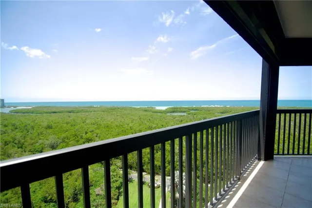 a view of balcony with outdoor space