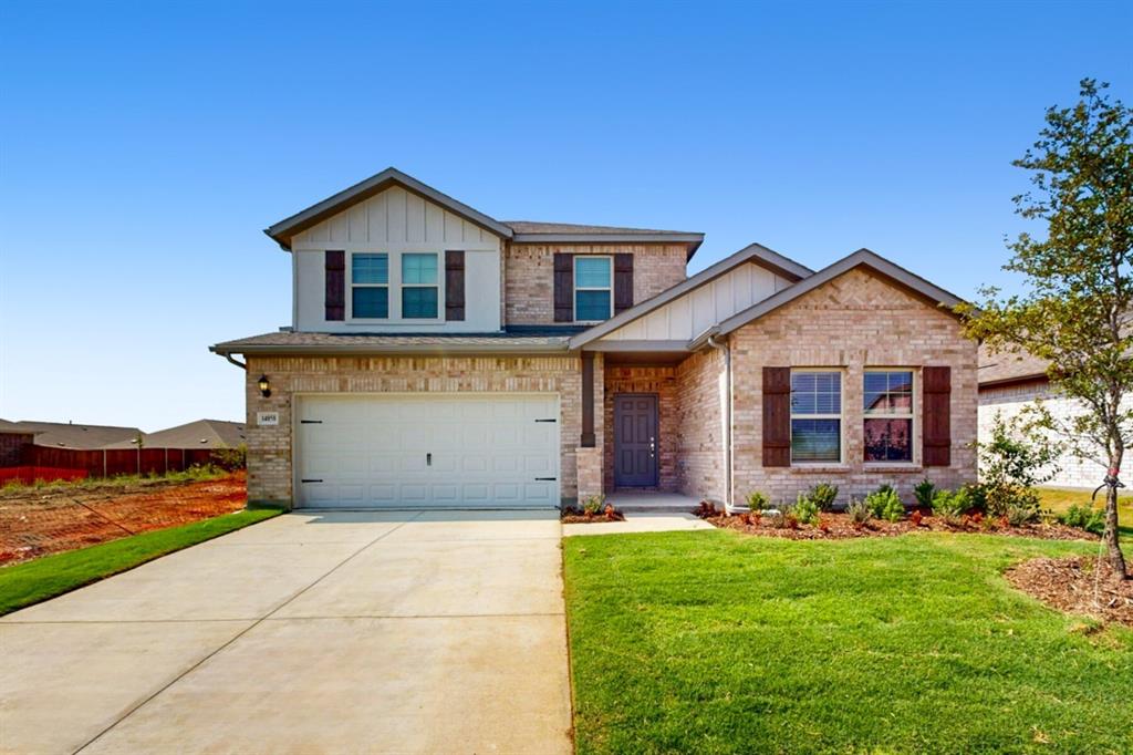 14058 Ladbroke Street Pilot Point, TX 76258 - Photo 1 of 1 a view of a house with yard and tree s