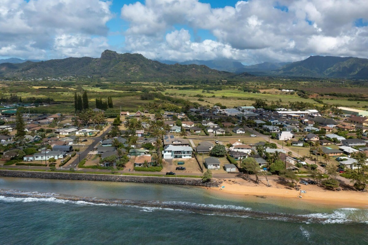 1054 Kealoha Road, Unit 2 Kapaa, HI 96746 - Photo 11 of 13 a view of a city with ocean view