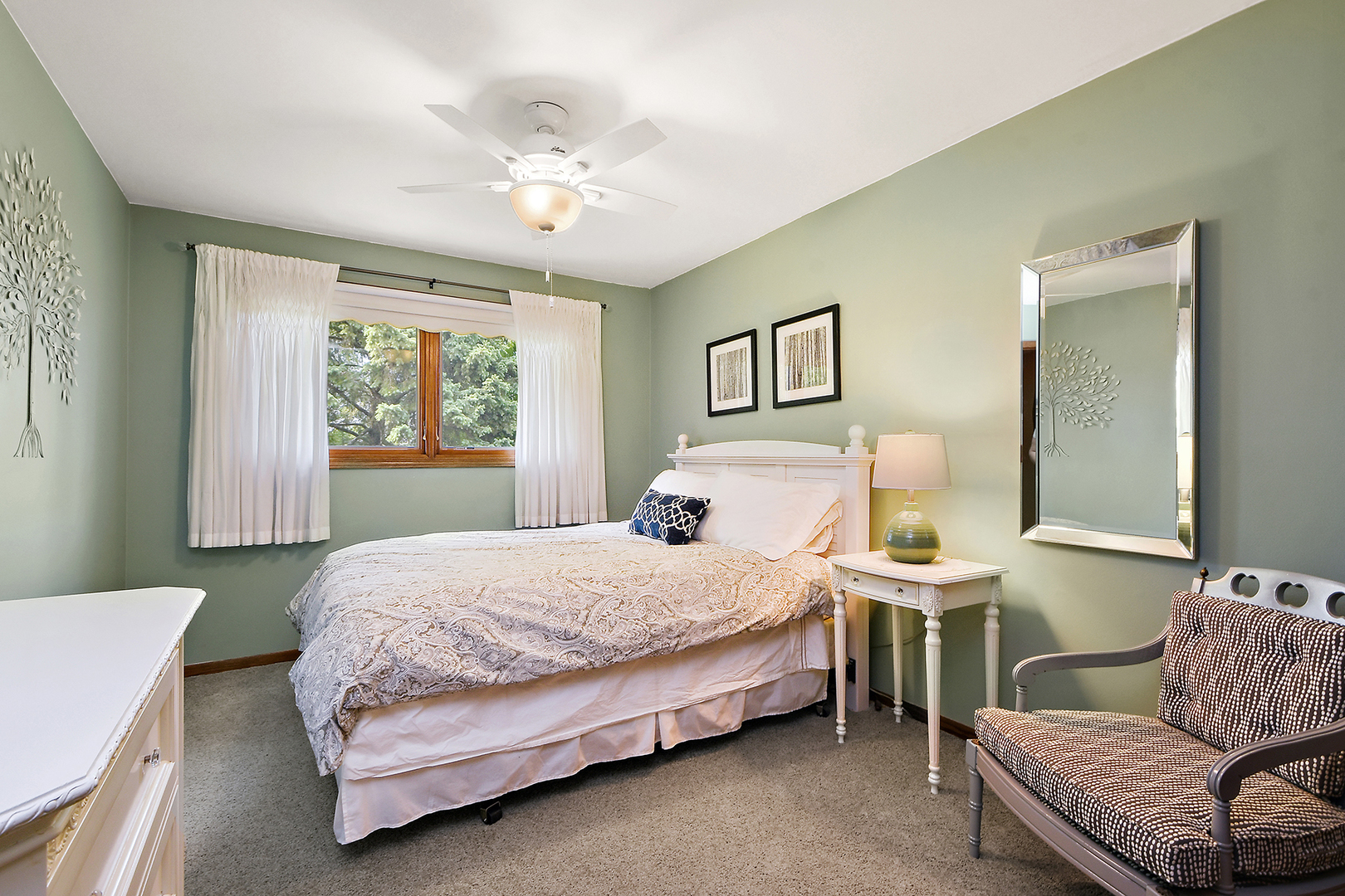 10918 3rd Street Mokena, IL 60448 - Photo 32 of 40 a bedroom with a bed and window