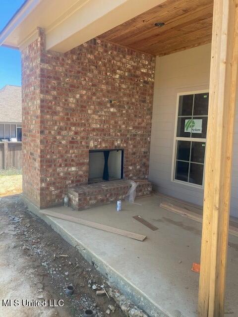 124 St Croix Lane Madison, MS 39110 - Photo 21 of 25 outdoor fireplace