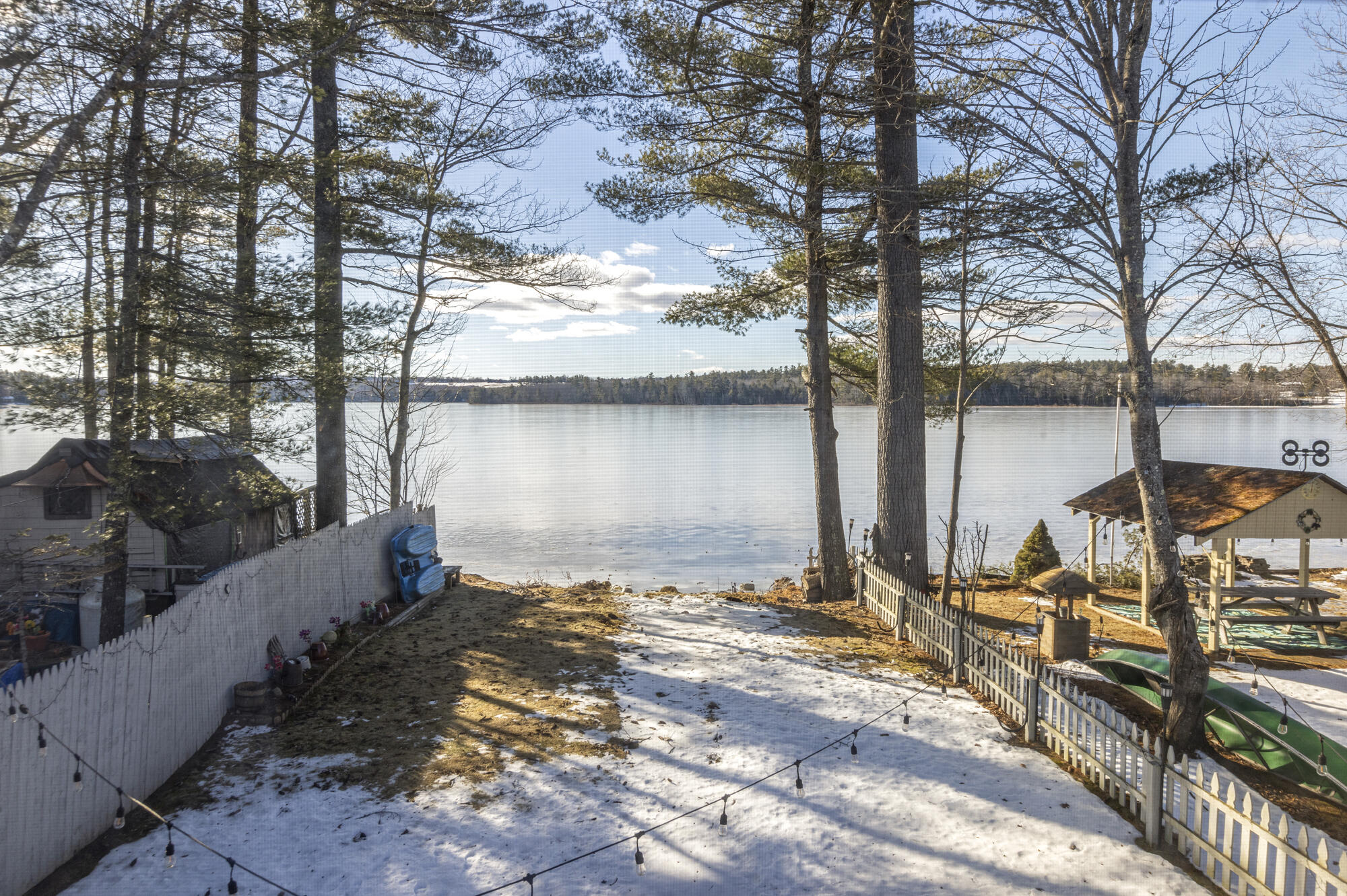 14 Penney Road Poland, ME 04274 - Photo 52 of 53 Winter view lake frontage