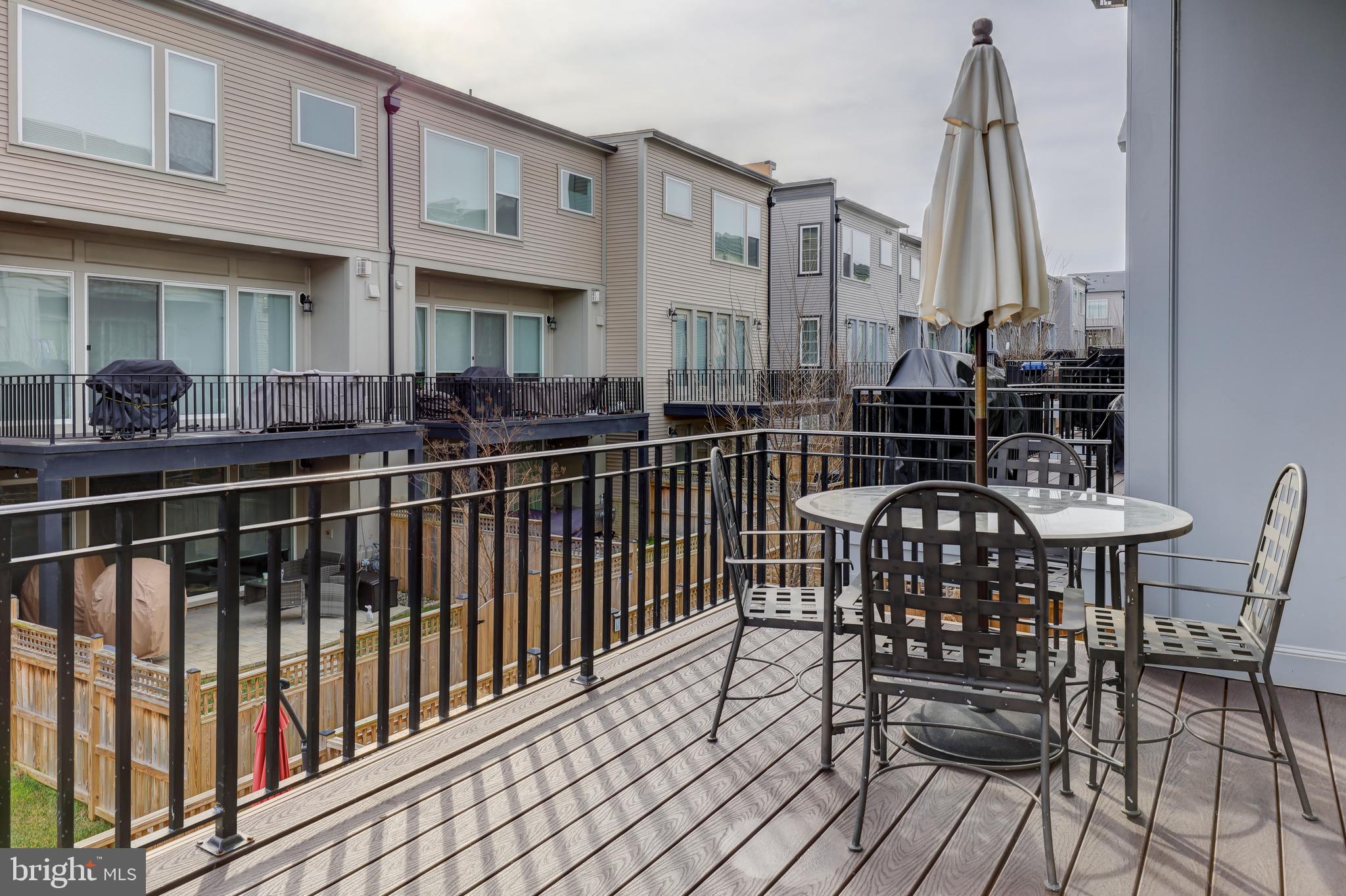 42307 Impervious Terrace Brambleton, VA 20148 - Photo 51 of 54 trex balacony/deck off living room