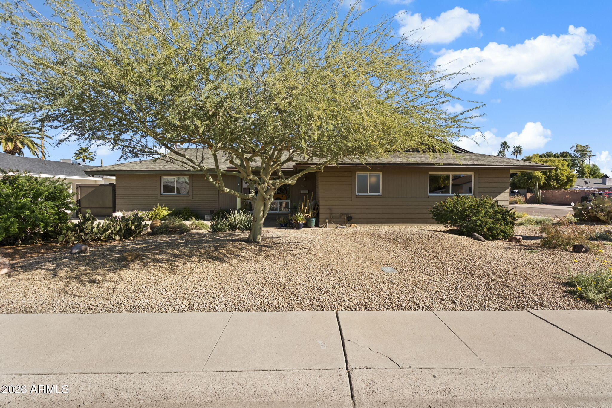 4901 North 82nd Street Scottsdale, AZ 85251 - Photo 33 of 48 front view of house with a yard