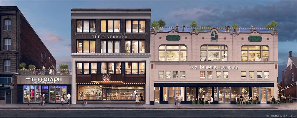 133 Bank Street, Unit 3H New London, CT 06320 - Photo 3 of 16 a front view of building with a entryway