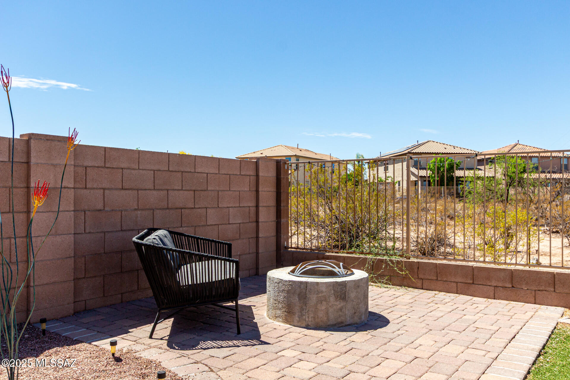 9528 Desert Fauna Loop Tucson, AZ 85747 - Photo 34 of 46 a outdoor living space with furniture and city view