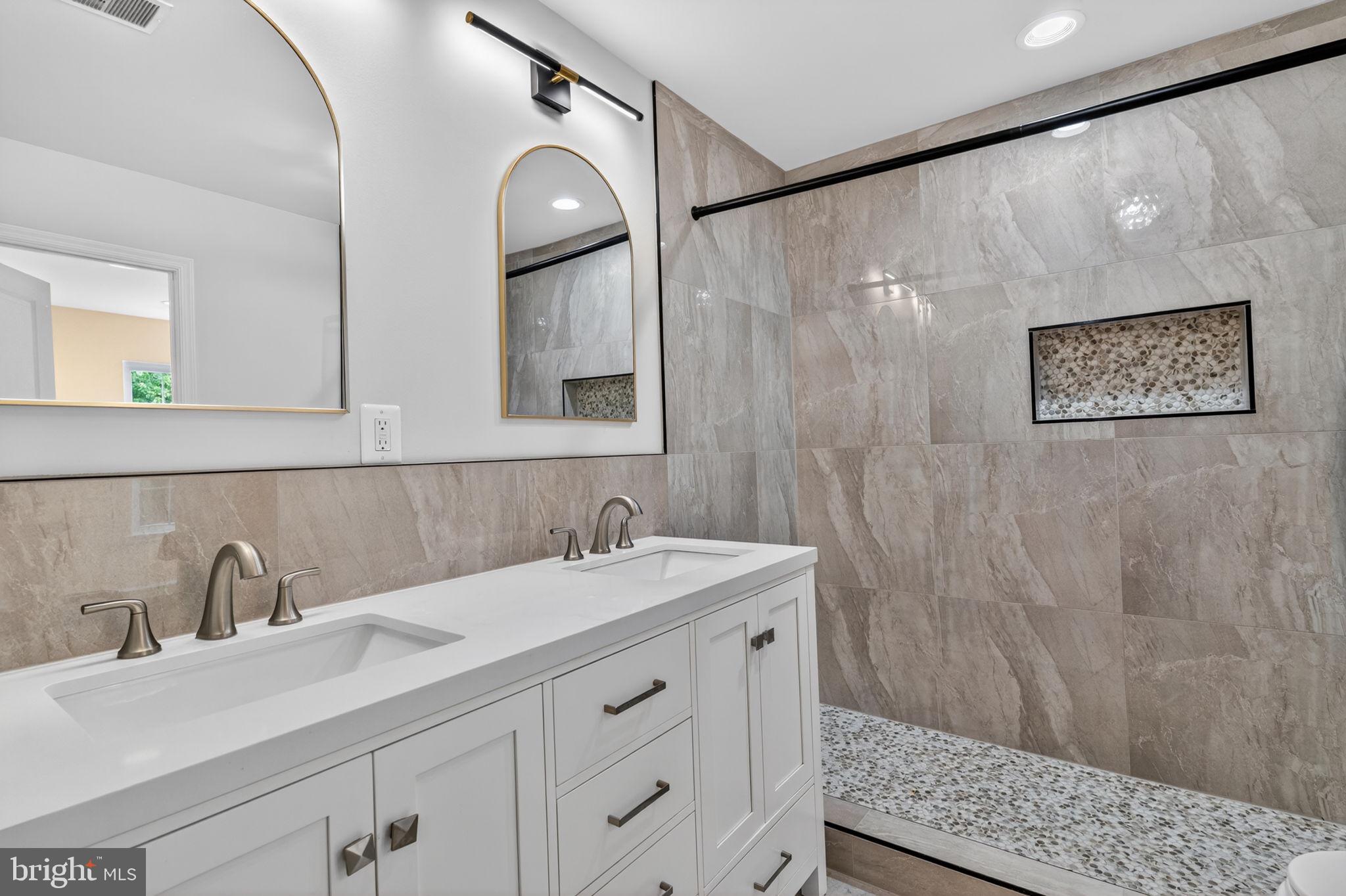 1200 Strausberg Street Accokeek, MD 20607 - Photo 31 of 47 Renovated hall bathroom