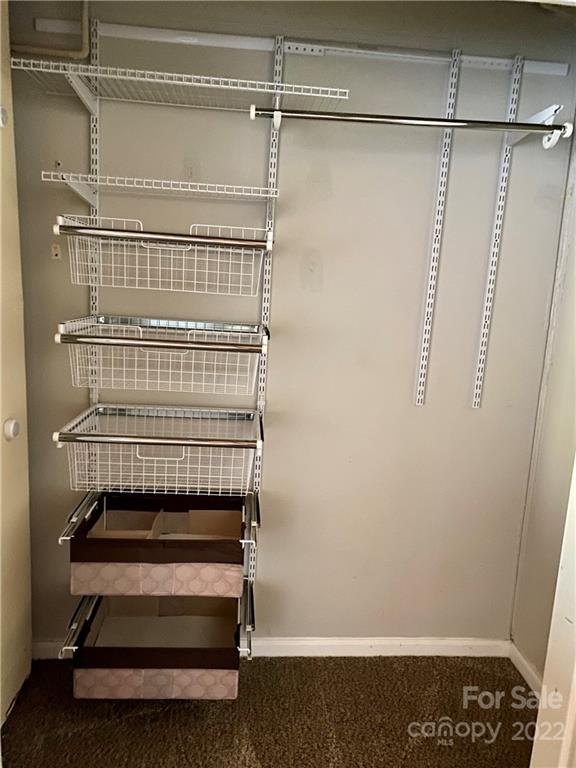 201 South Hoskins Road, Unit 326 Charlotte, NC 28208 - Photo 9 of 18 a view of walk in closet with clothes