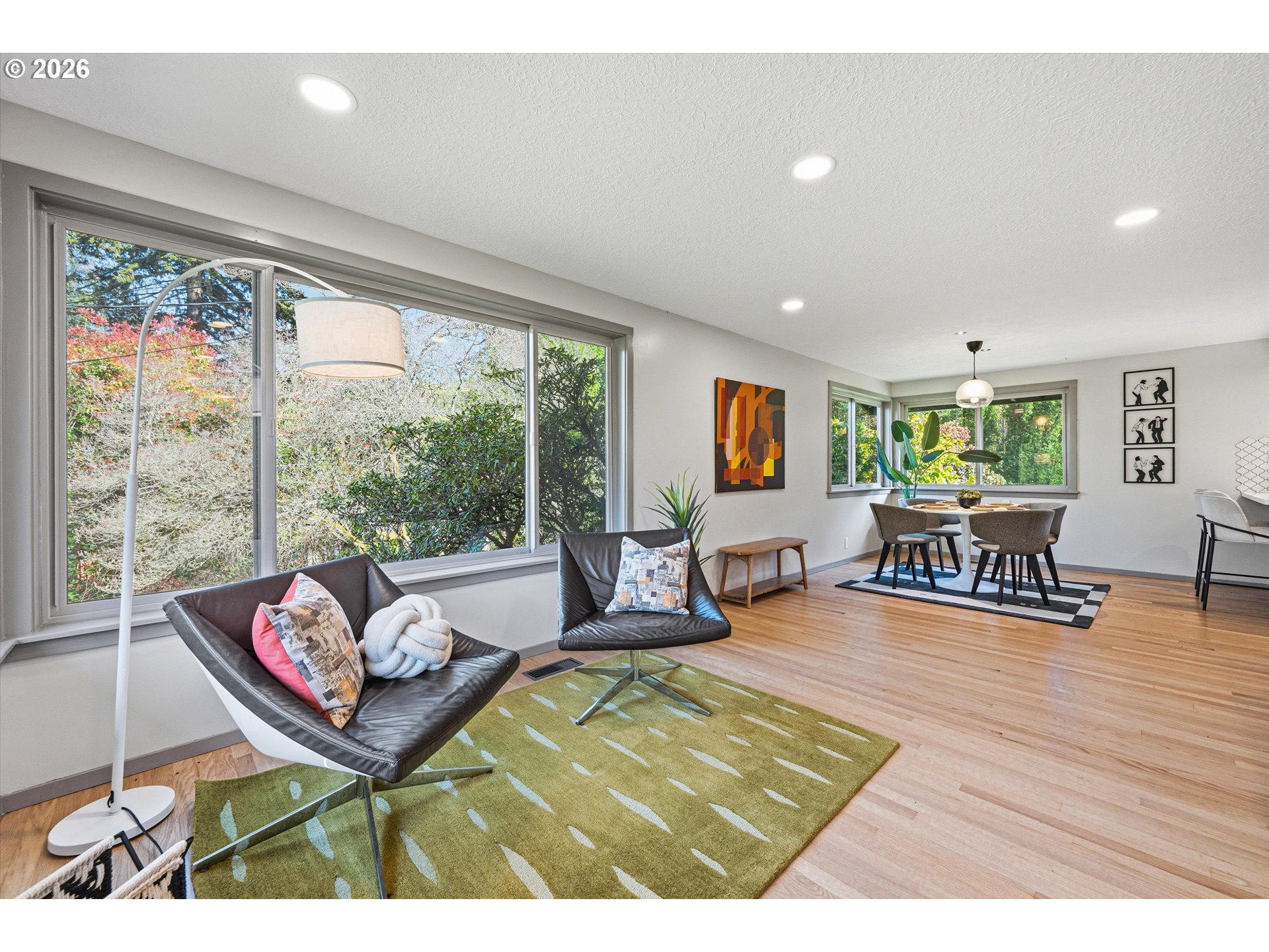 12802 Southeast Knapp Street Portland, OR 97236 - Photo 7 of 48 a living room with furniture and a table