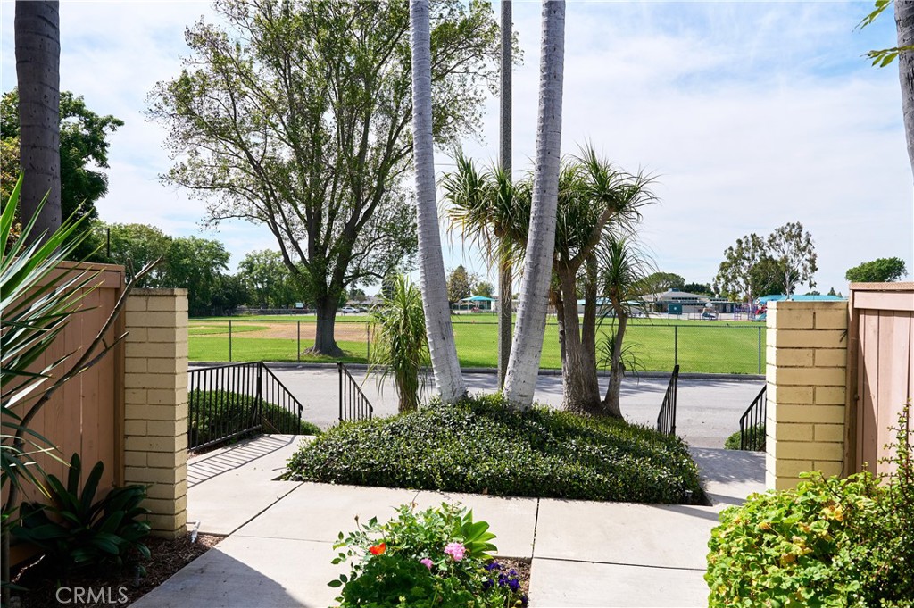 12310 La Pomelo Road La Mirada, CA 90638 - Photo 10 of 30 a view of a backyard with a garden