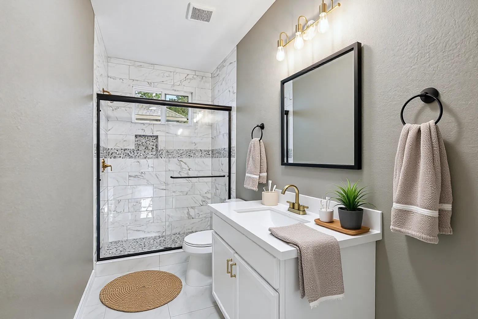 3026 Comanche Willis, TX 77378 - Photo 25 of 34 Staged Secondary Bathroom