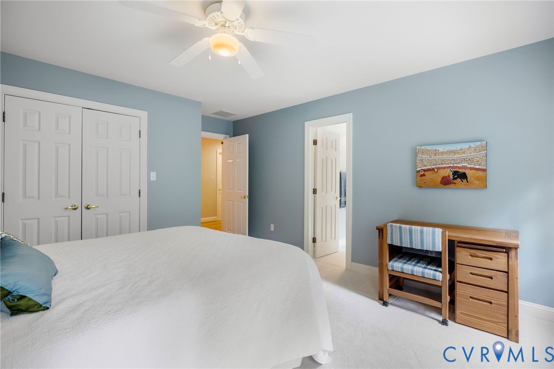 3620 Old Gun Road East Midlothian, VA 23113 - Photo 35 of 56 a bedroom with a bed and a dresser