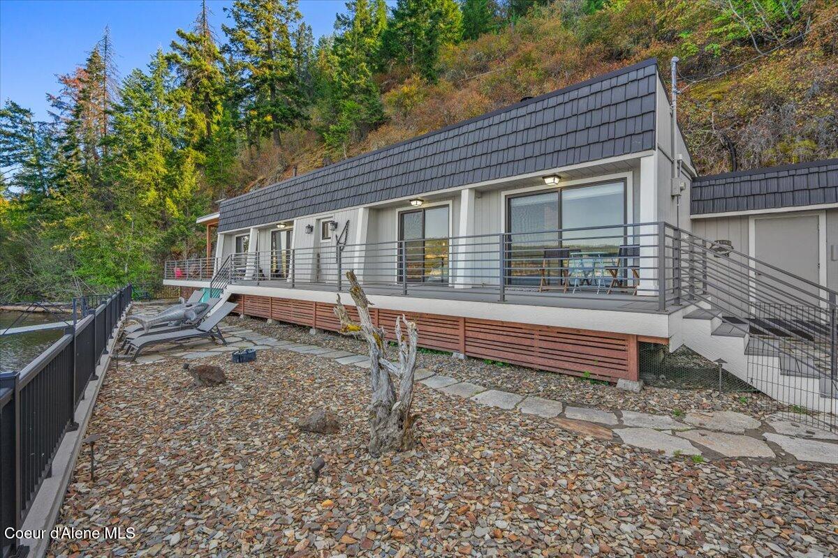 3607 South Eddyville Road Harrison, ID 83833 - Photo 31 of 42 31-Back of home