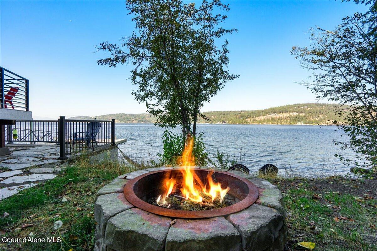 3607 South Eddyville Road Harrison, ID 83833 - Photo 32 of 42 32-Firepit