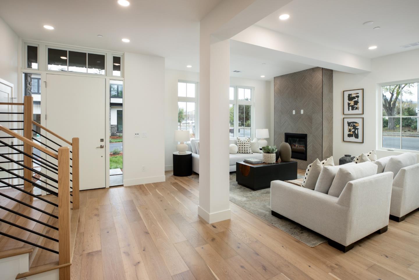 1693 Waterbird Way Sunnyvale, CA 94087 - Photo 3 of 31 a living room with furniture and a large window