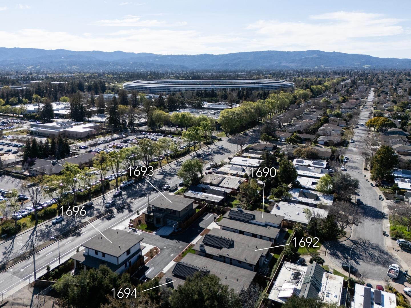 1693 Waterbird Way Sunnyvale, CA 94087 - Photo 31 of 31 an aerial view of multiple house