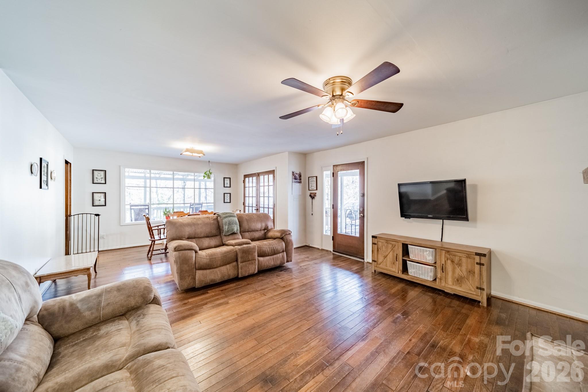 6524 The Little Road Waxhaw, NC 28173 - Photo 18 of 25 a living room with furniture and a flat screen tv