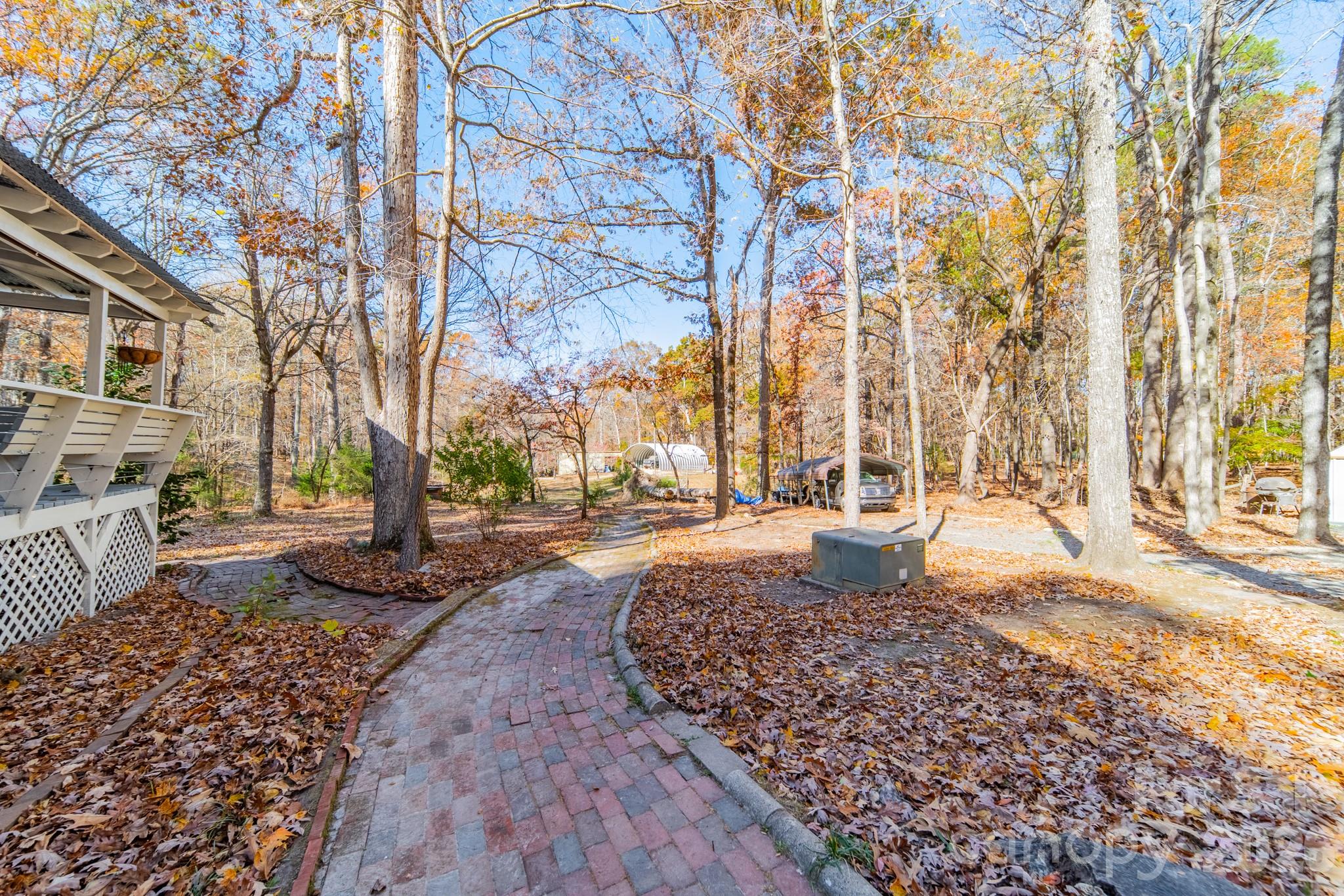 6524 The Little Road Waxhaw, NC 28173 - Photo 19 of 25 a view of a yard with a tree