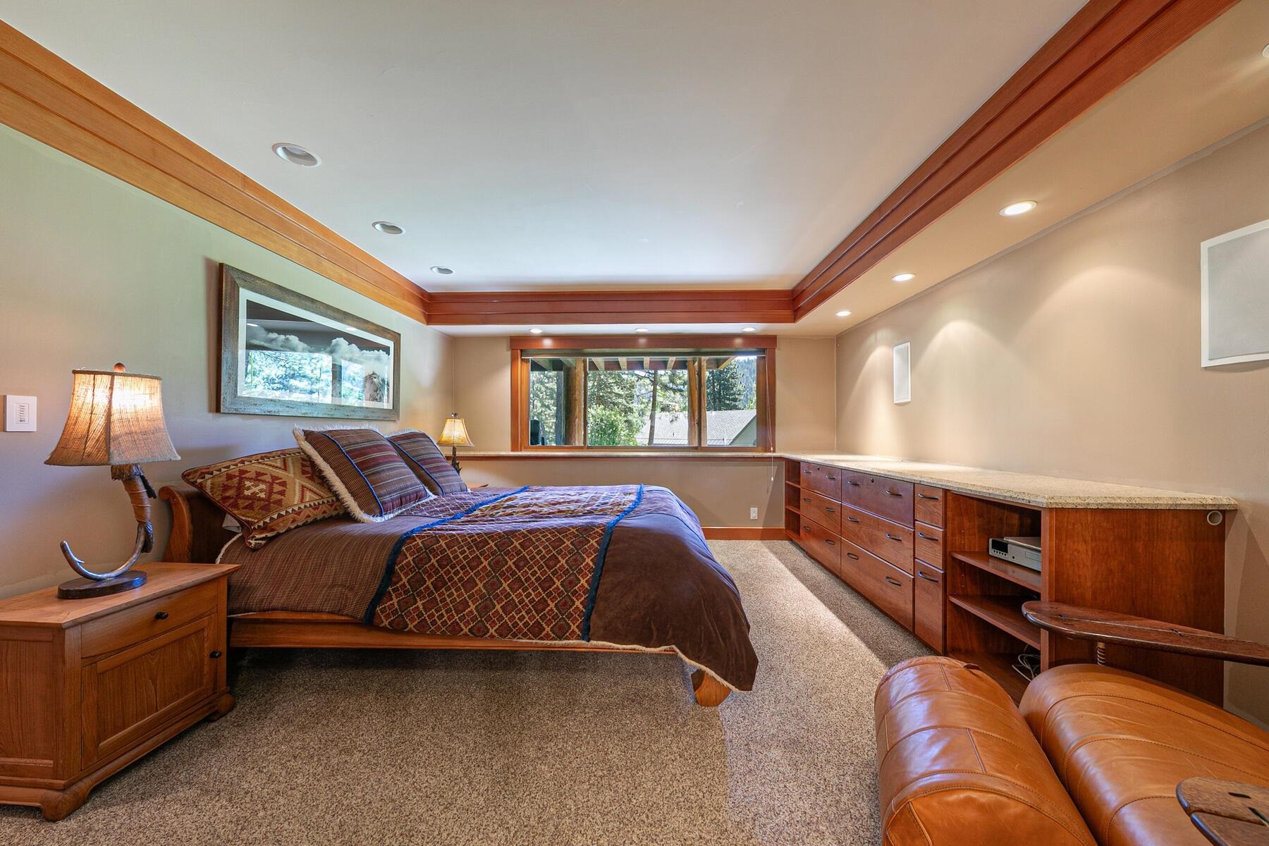 1221 Sandy Way Olympic Valley, CA 96146 - Photo 21 of 28 a bedroom with a bed and window