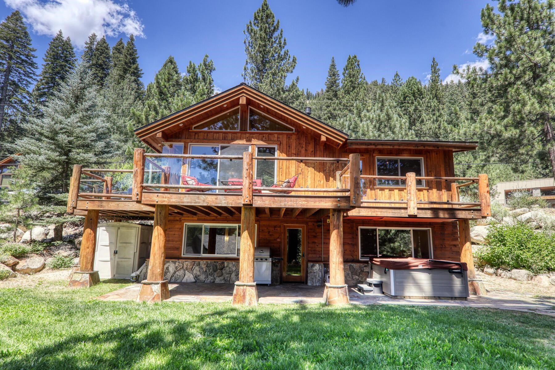 1221 Sandy Way Olympic Valley, CA 96146 - Photo 26 of 28 a view of a house with a yard balcony and sitting area