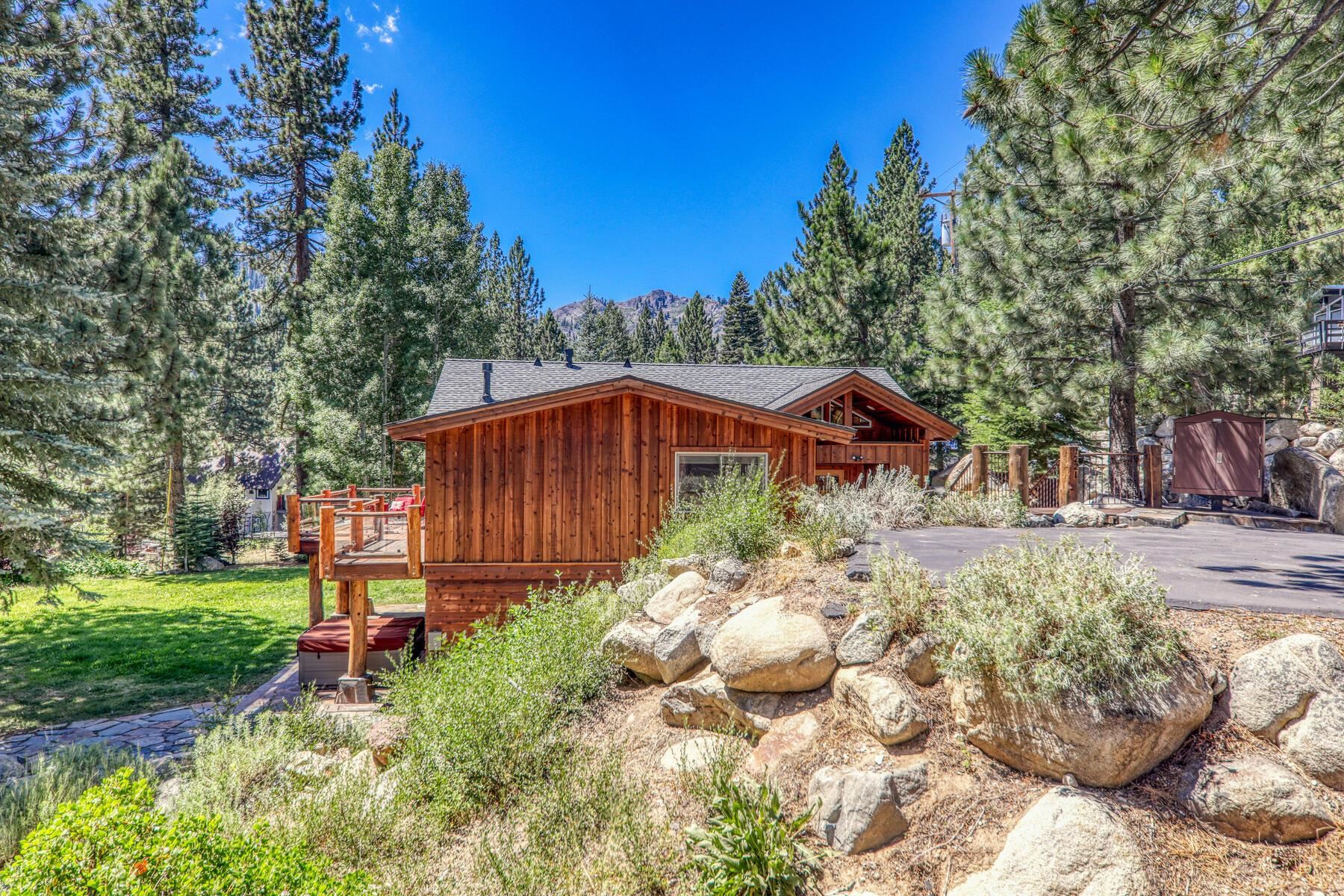 1221 Sandy Way Olympic Valley, CA 96146 - Photo 28 of 28 a front view of a house with a yard