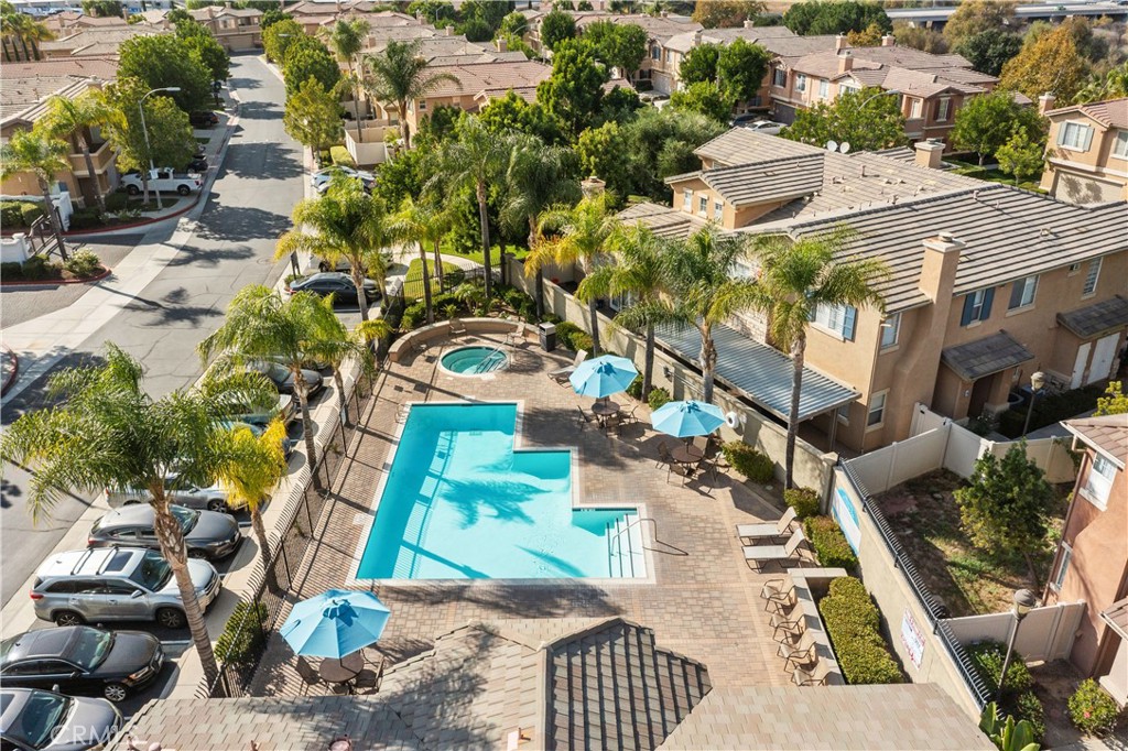 33657 Emerson Way, Unit C Temecula, CA 92592 - Photo 27 of 32 an aerial view of residential houses with outdoor space