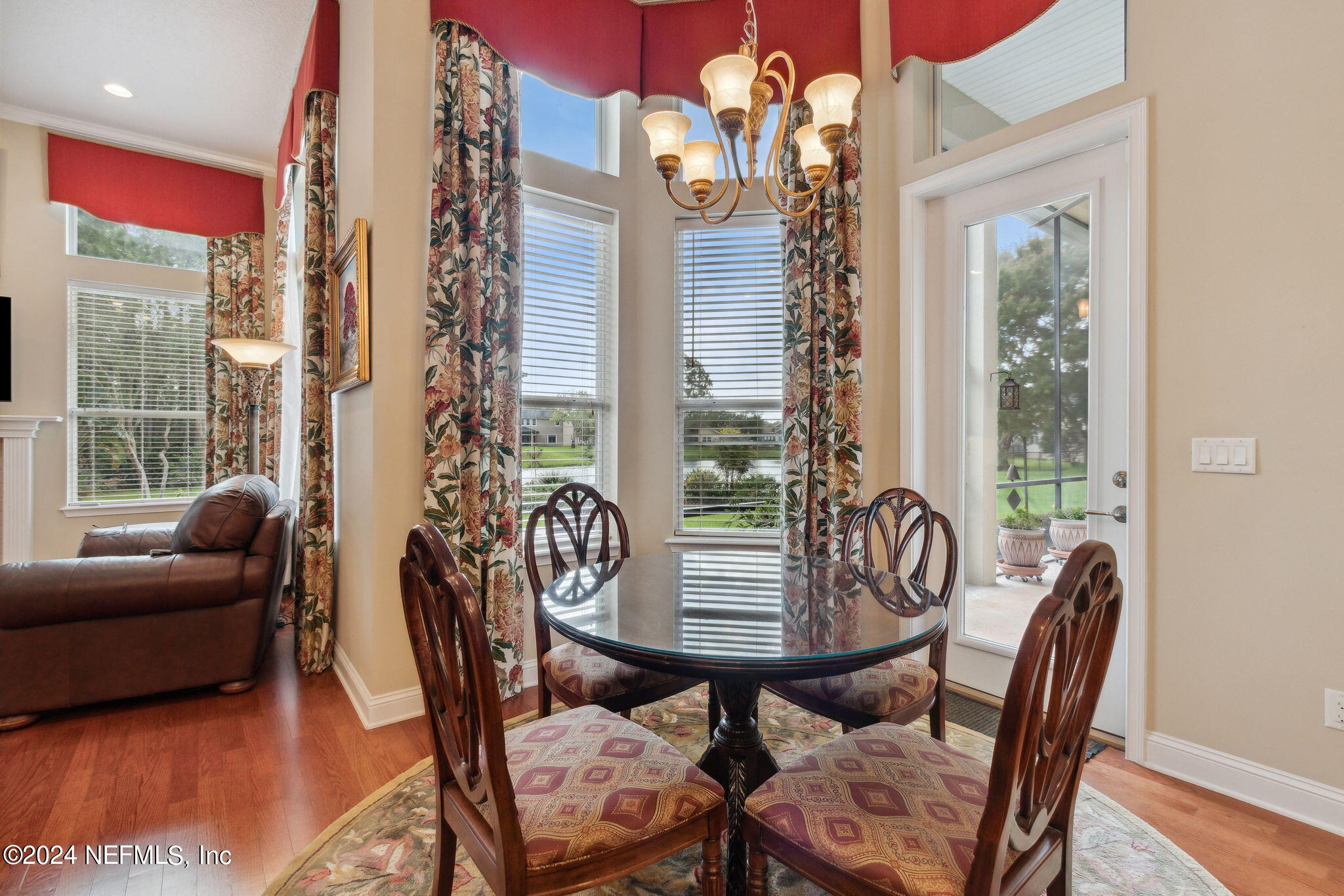 270 Holland Drive St. Augustine, FL 32095 - Photo 14 of 60 a view of a dining room with furniture window and outside view